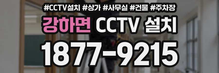 강하면 CCTV 설치