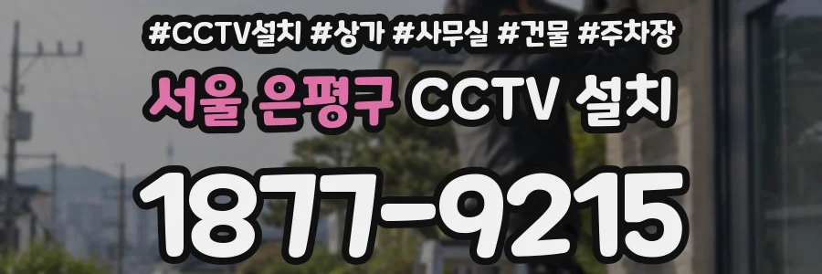 서울 은평구 CCTV 설치