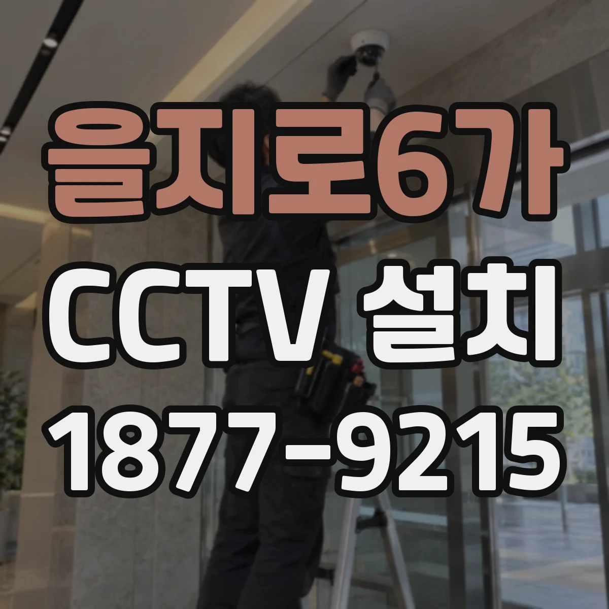 을지로6가 CCTV 설치