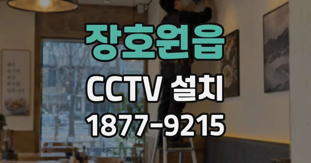 장호원읍 CCTV 설치