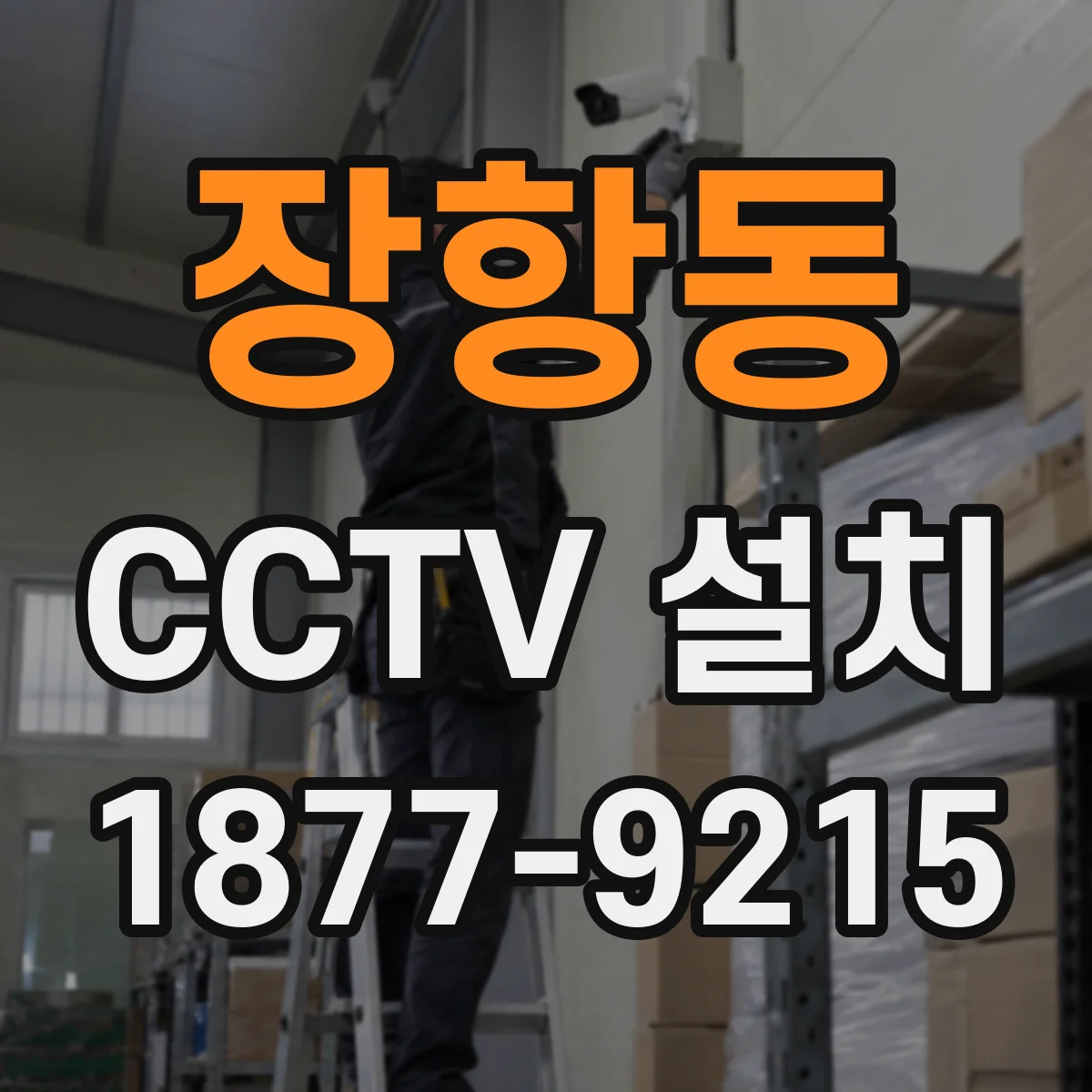장항동 CCTV 설치