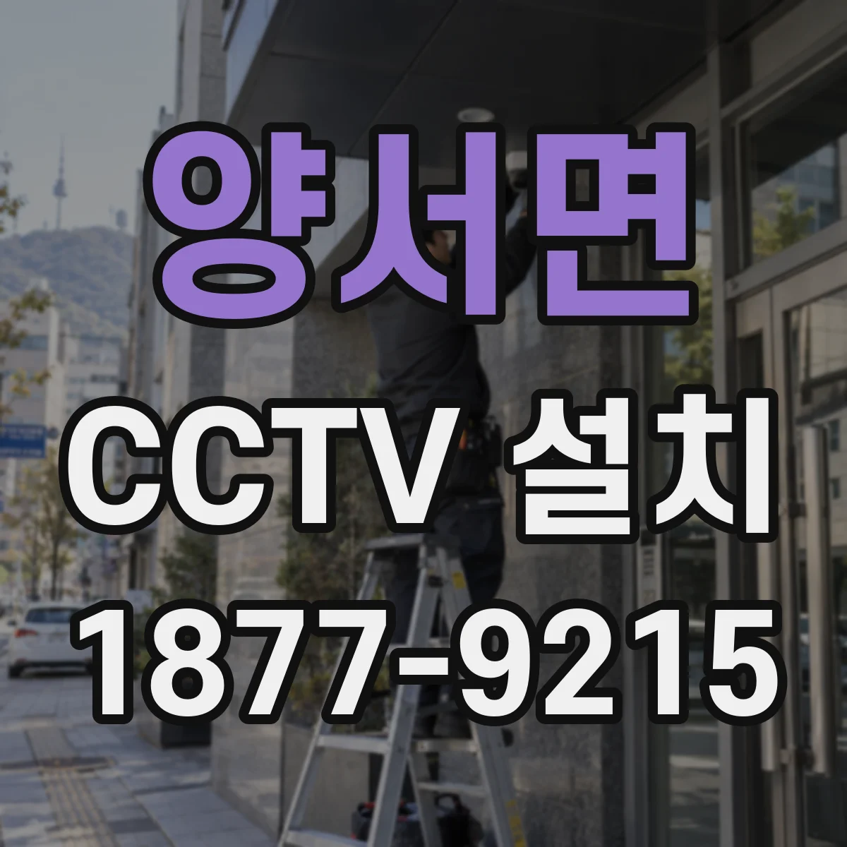양서면 CCTV 설치