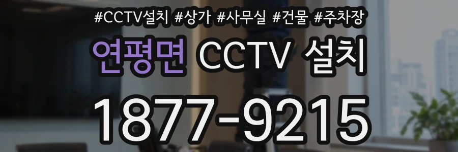 연평면 CCTV 설치