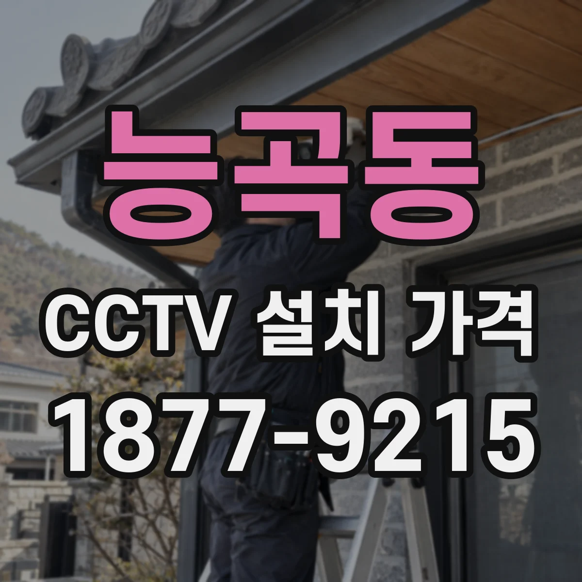 능곡동 CCTV 설치 가격
