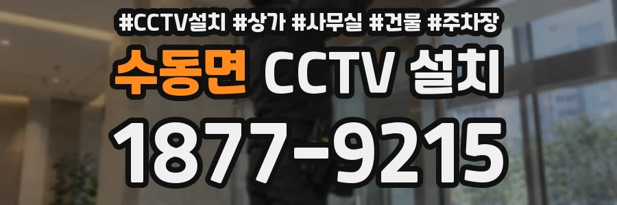 수동면 CCTV 설치