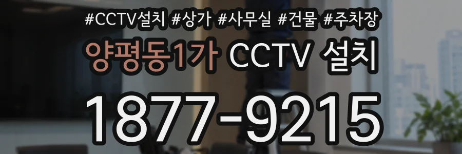 양평동1가 CCTV 설치