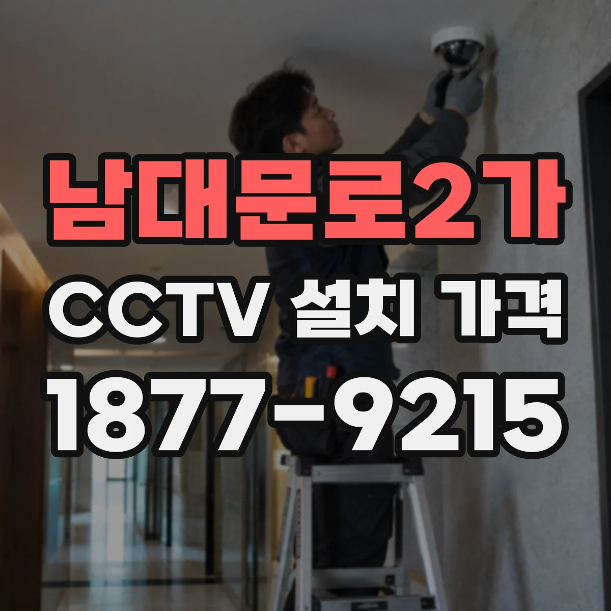 남대문로2가 CCTV 설치 가격