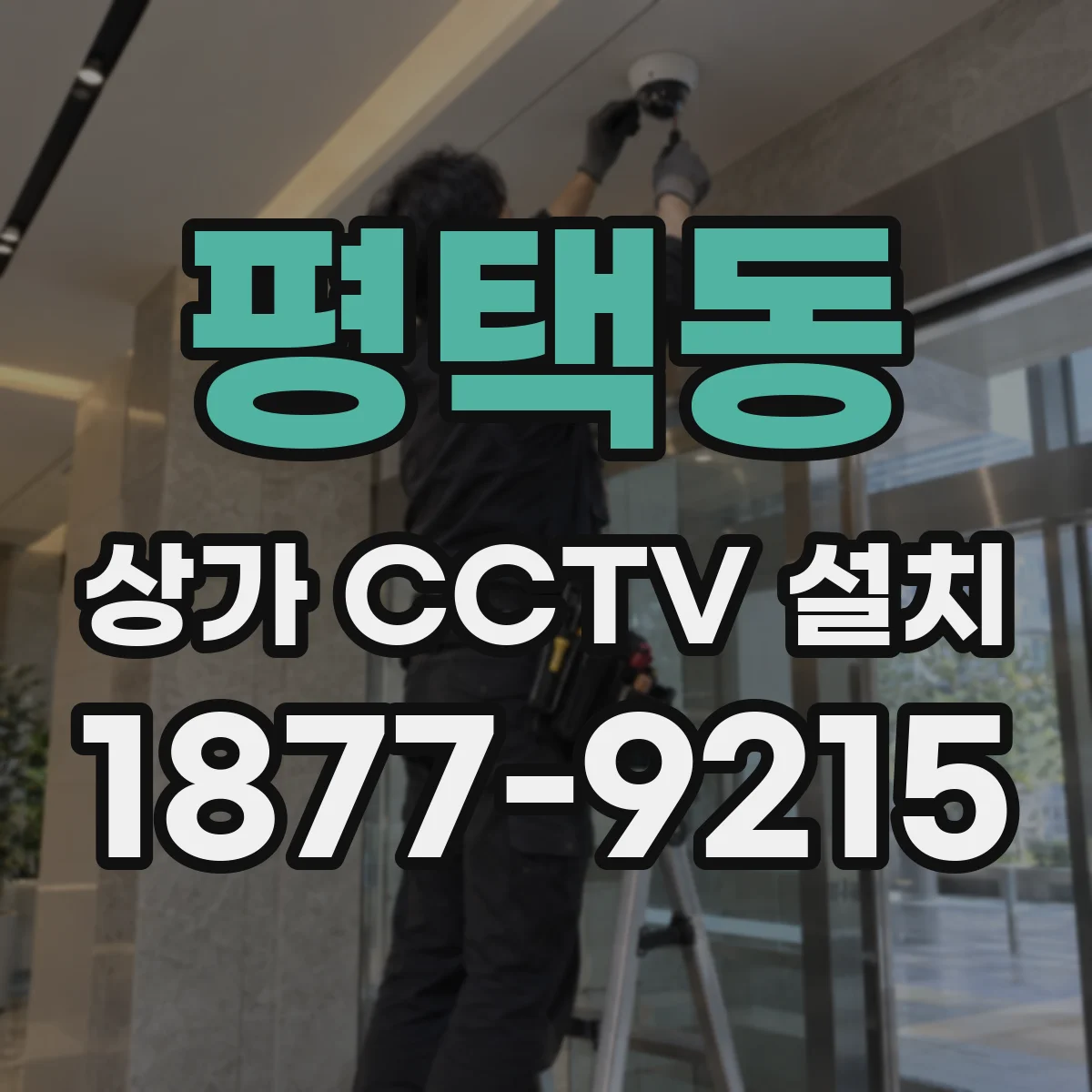 평택동 상가 CCTV 설치