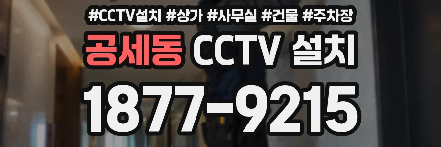 공세동 CCTV 설치