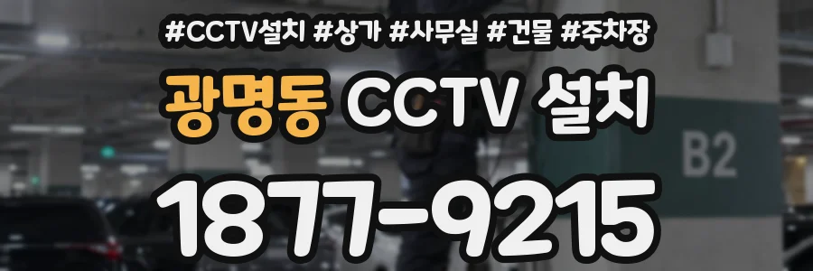 광명동 CCTV 설치