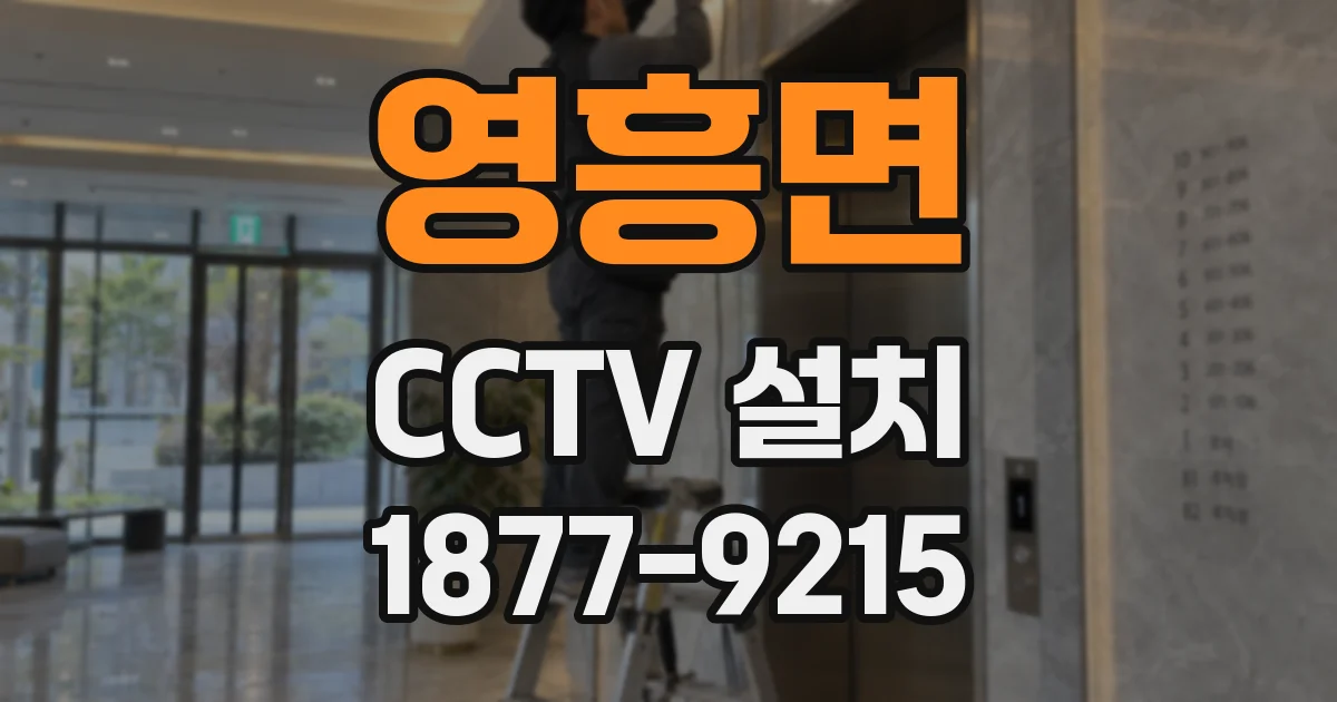 영흥면 CCTV 설치