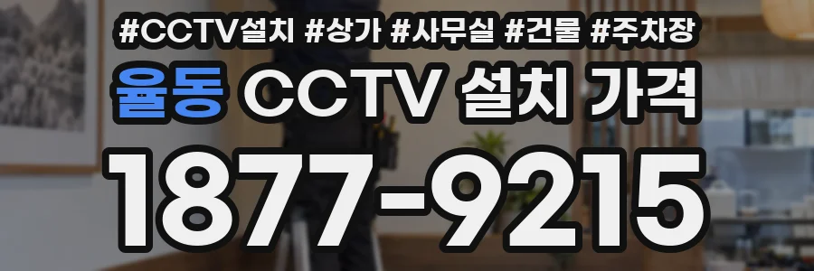 율동 CCTV 설치 가격