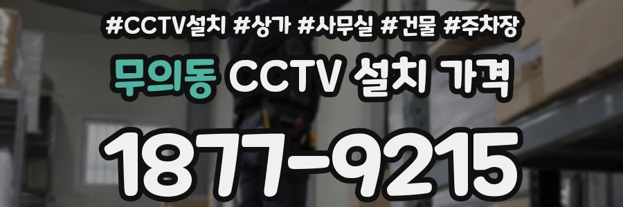 무의동 CCTV 설치 가격