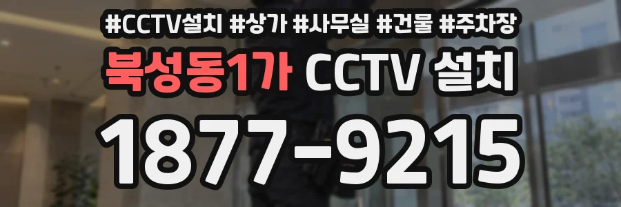 북성동1가 CCTV 설치