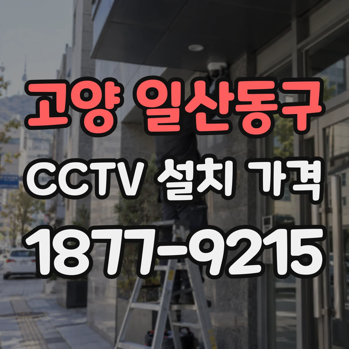 고양 일산동구 CCTV 설치 가격