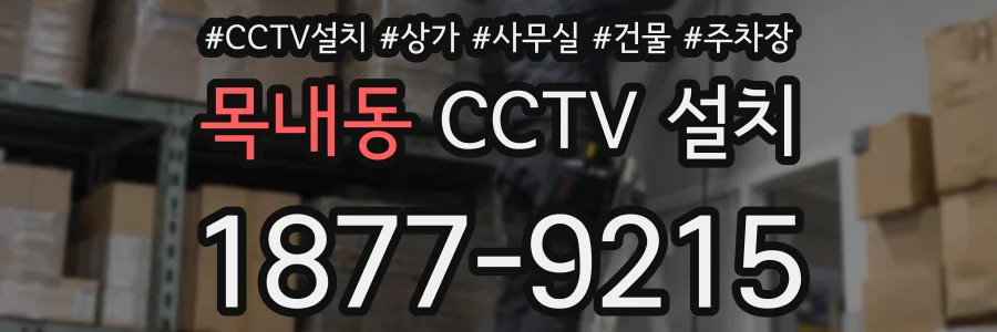 목내동 CCTV 설치