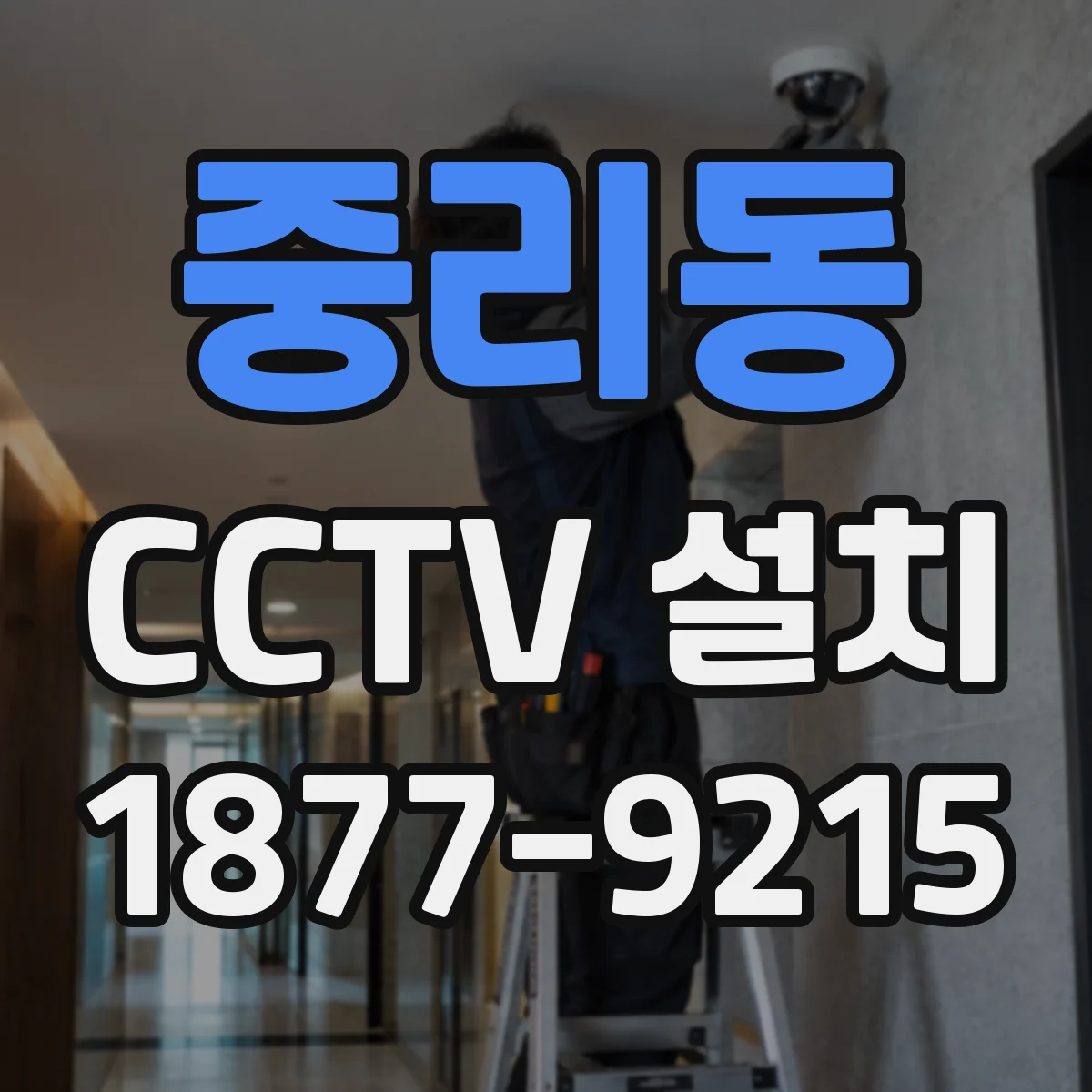 중리동 CCTV 설치