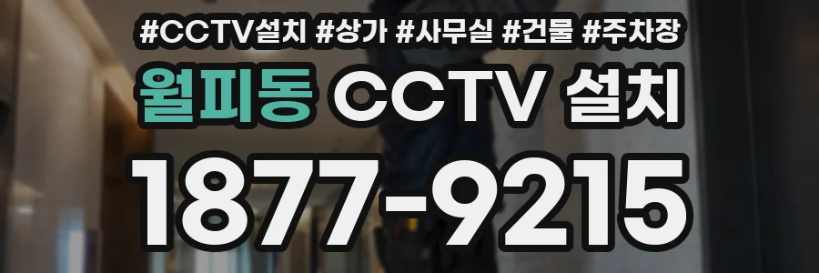 월피동 CCTV 설치
