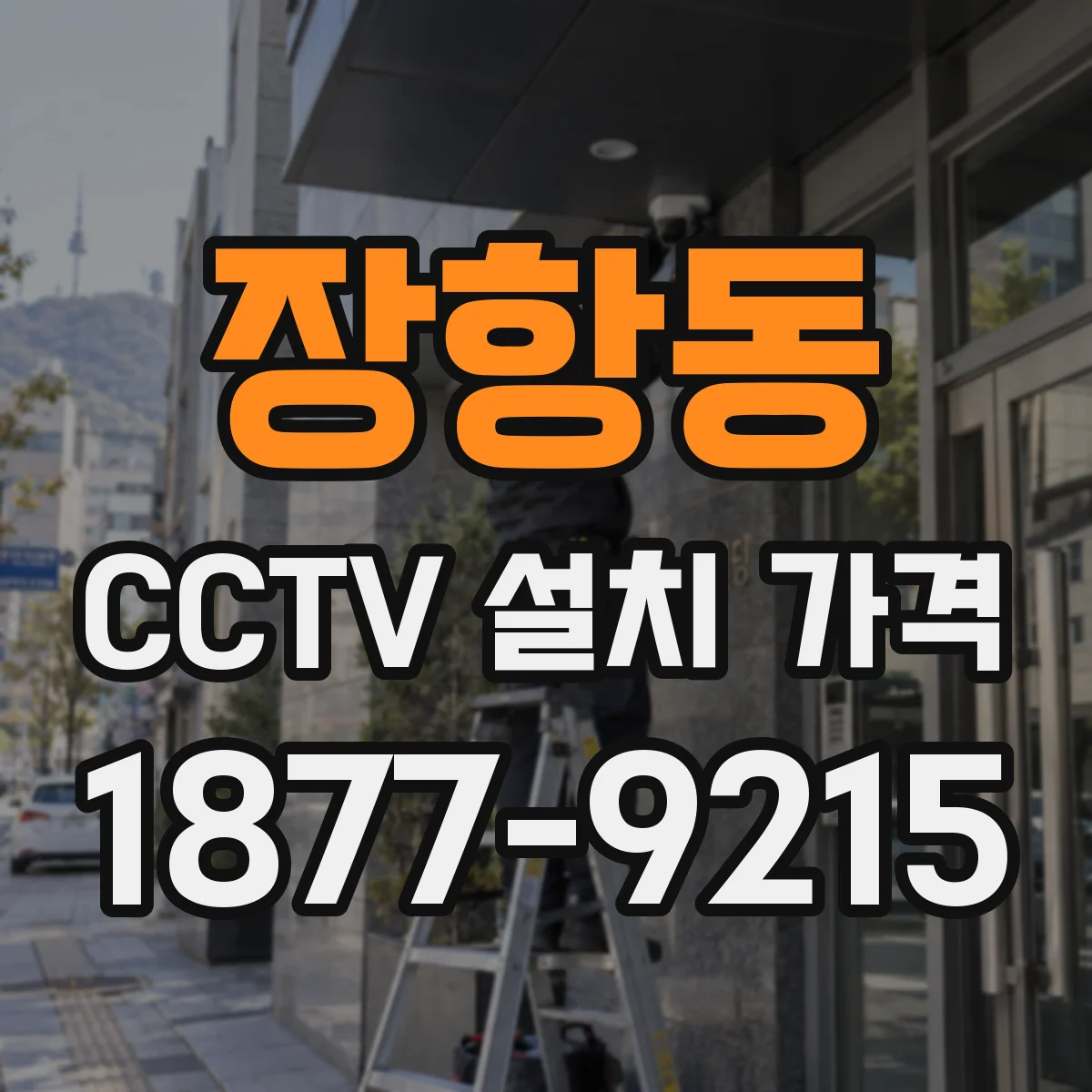 장항동 CCTV 설치 가격