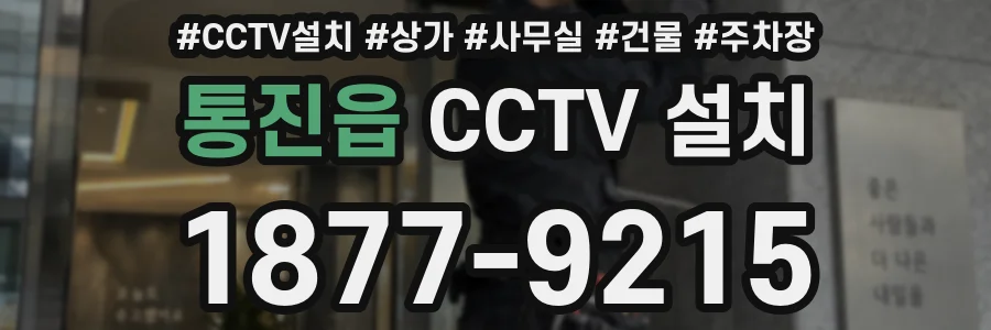 통진읍 CCTV 설치