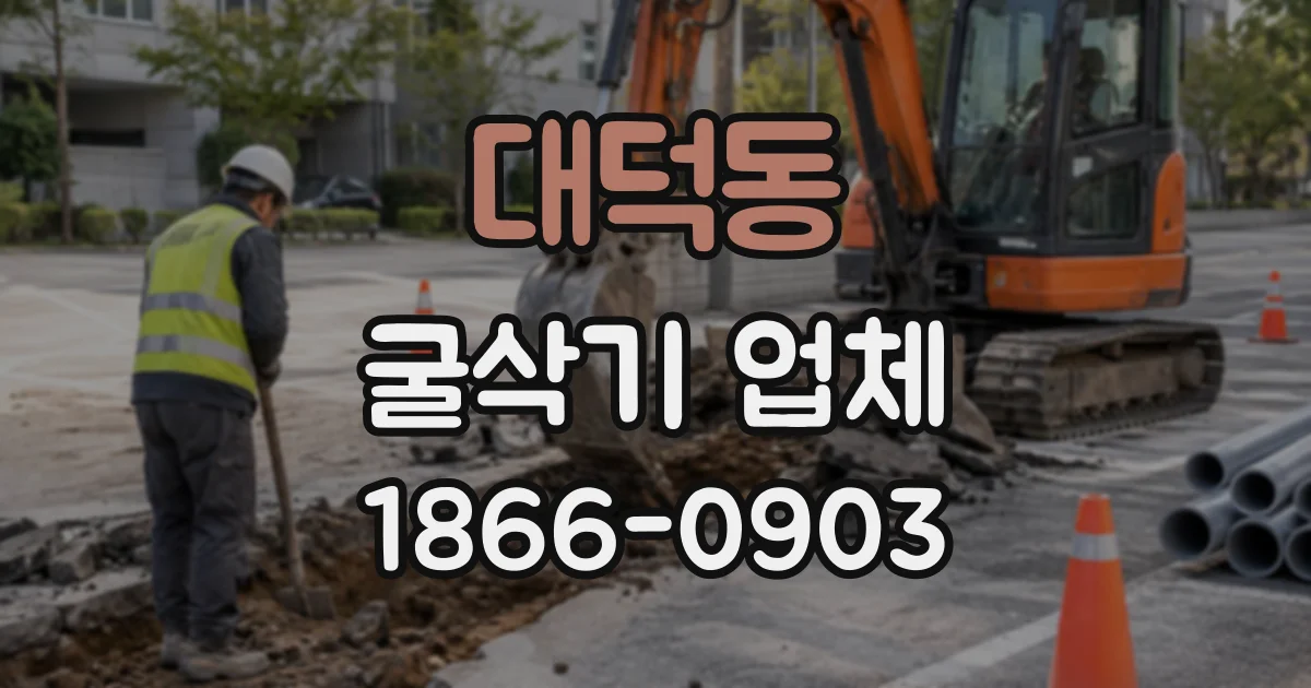 대덕동 굴삭기업체