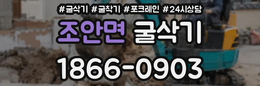조안면 굴삭기