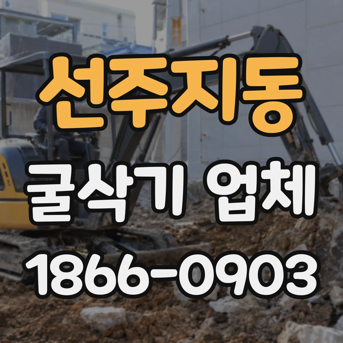 선주지동 굴삭기 업체