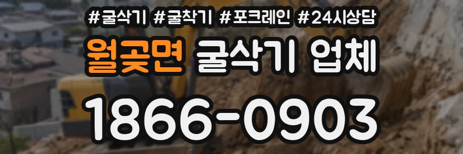 월곶면 굴삭기 업체
