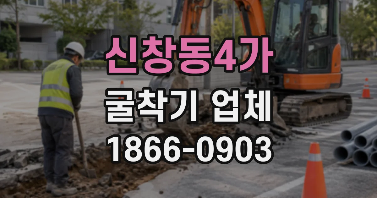 신창동4가 굴착기업체