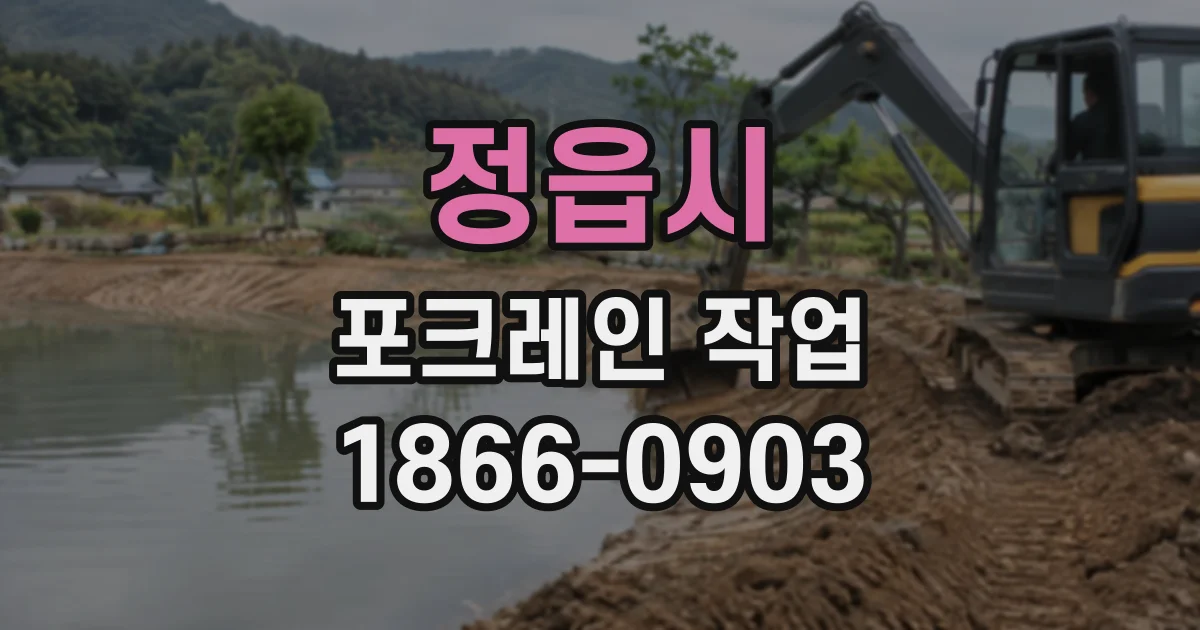 정읍시 포크레인작업 협소한 도로변에서 경계석 손상 줄이는 방법