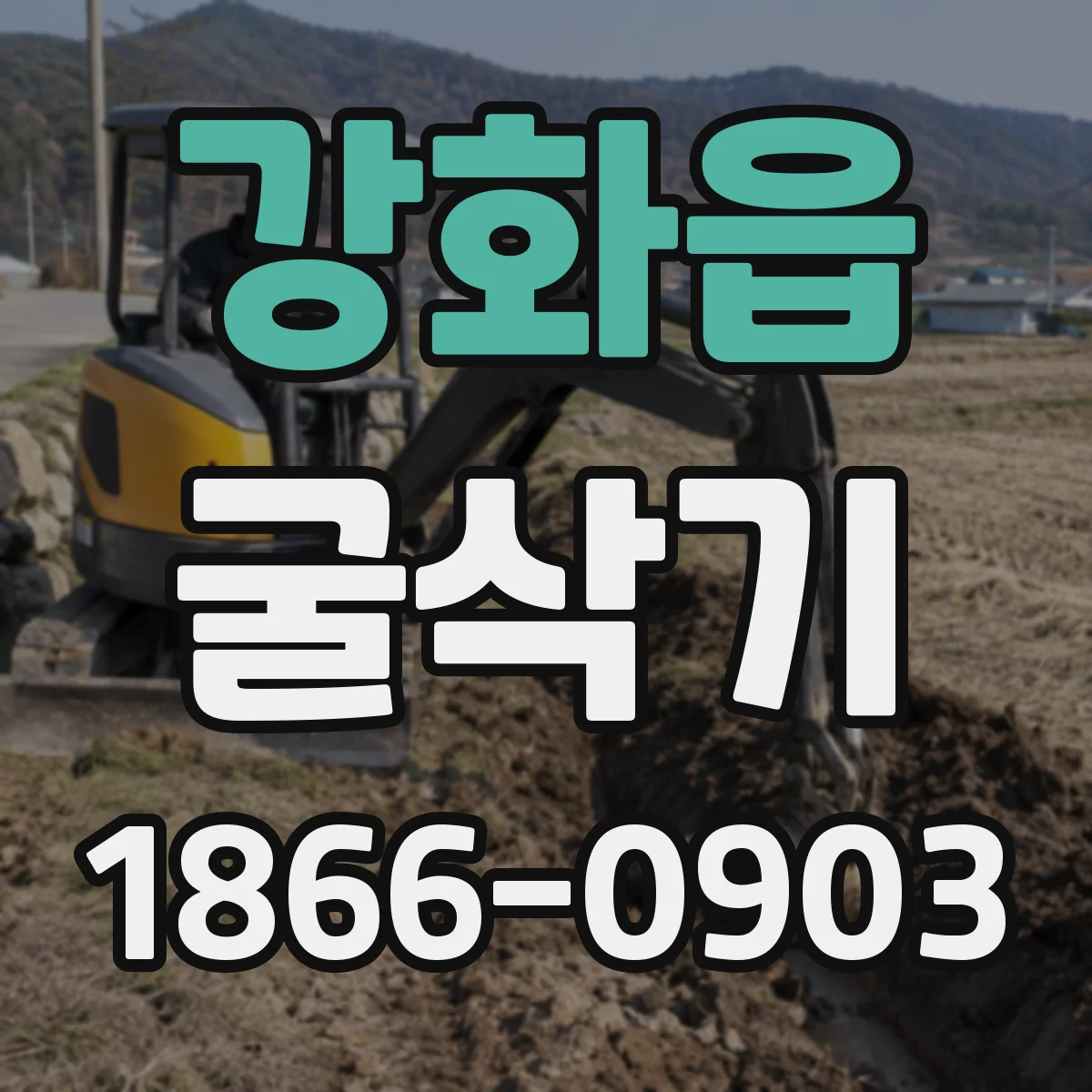강화읍 굴삭기