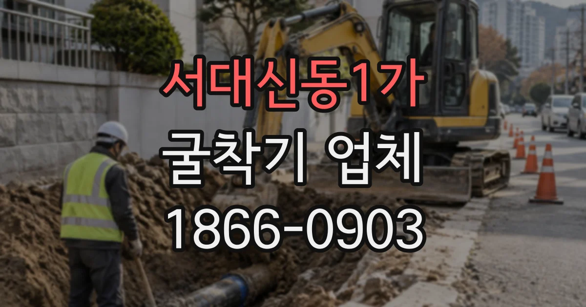 서대신동1가 굴착기업체