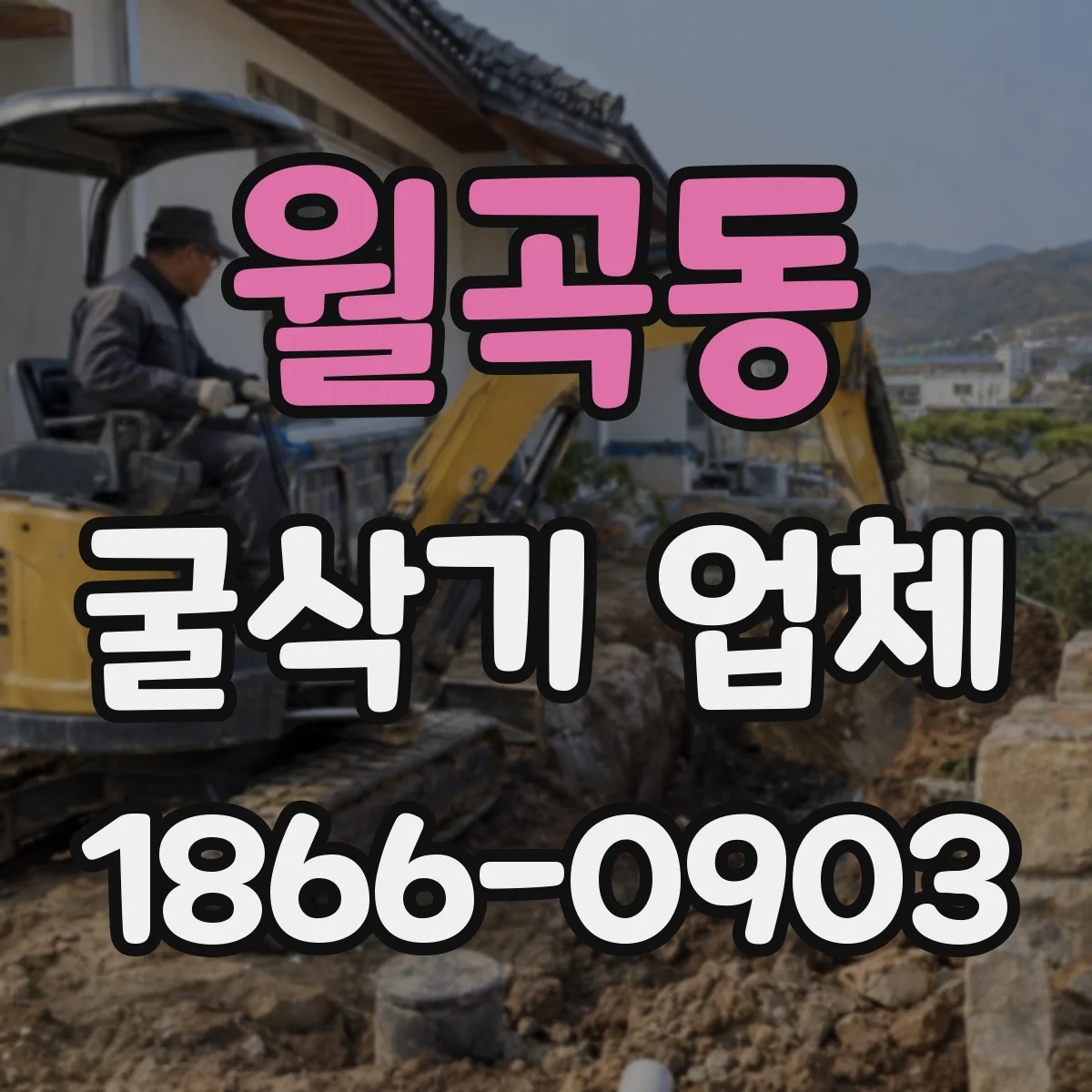 월곡동 굴삭기 업체