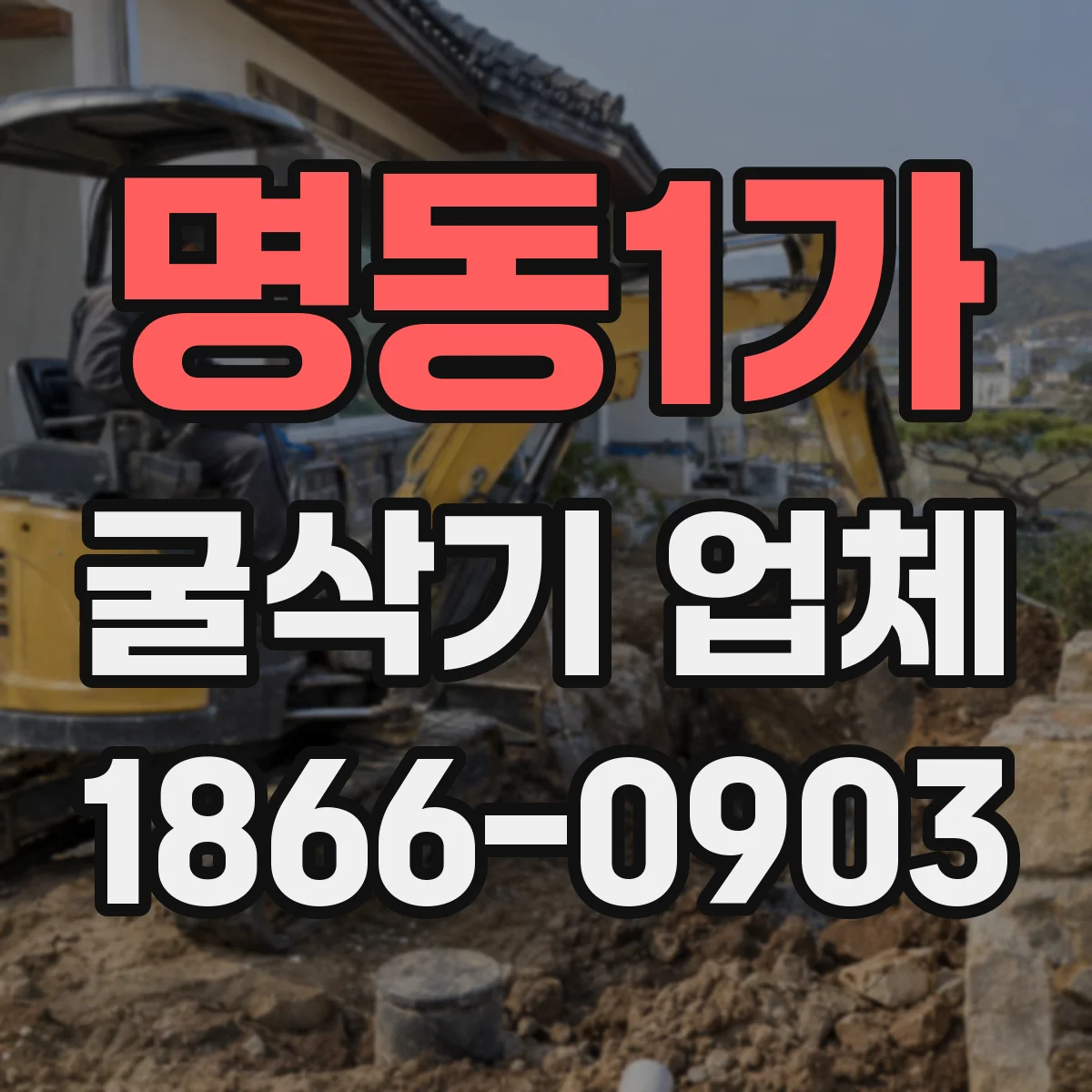 명동1가 굴삭기 업체