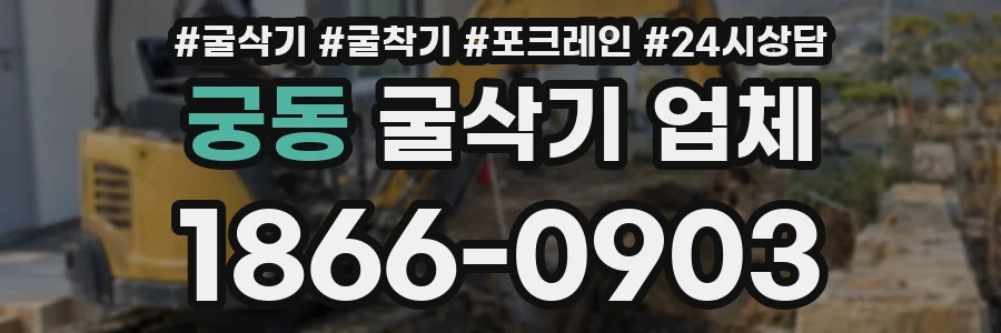 궁동 굴삭기 업체