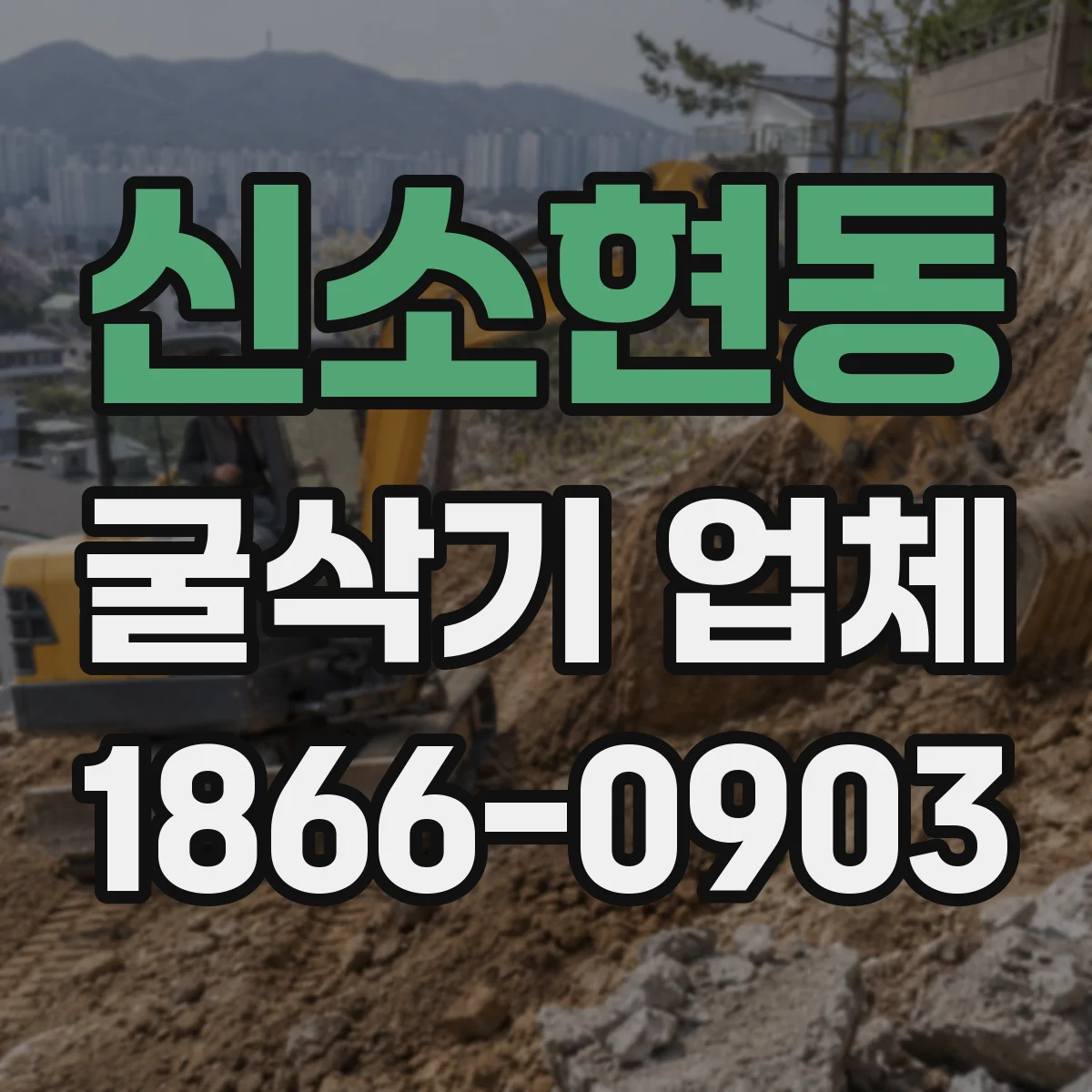 신소현동 굴삭기 업체