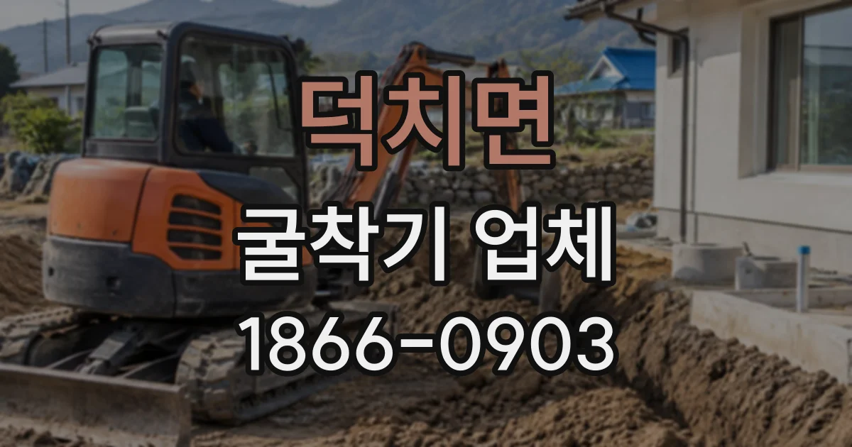 덕치면 굴착기업체