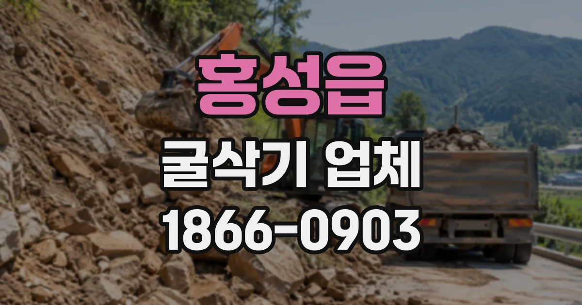 홍성읍 굴삭기업체