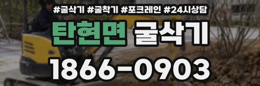 탄현면 굴삭기