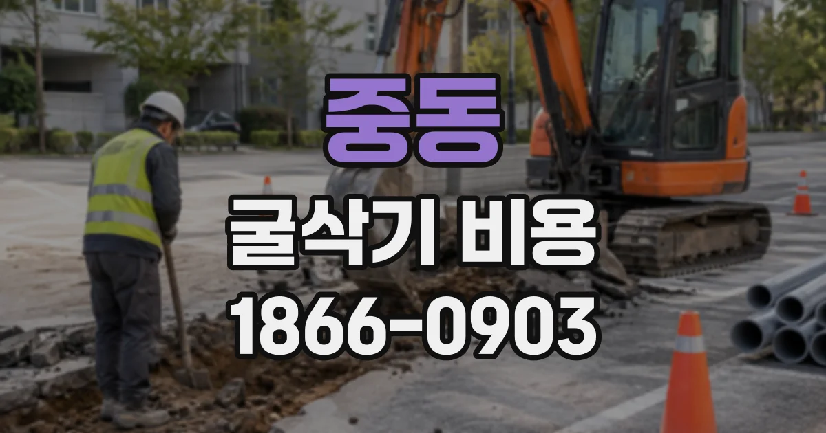 중동 굴삭기비용