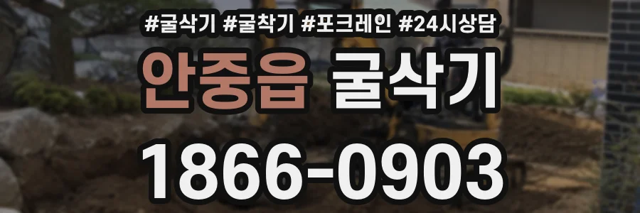 안중읍 굴삭기