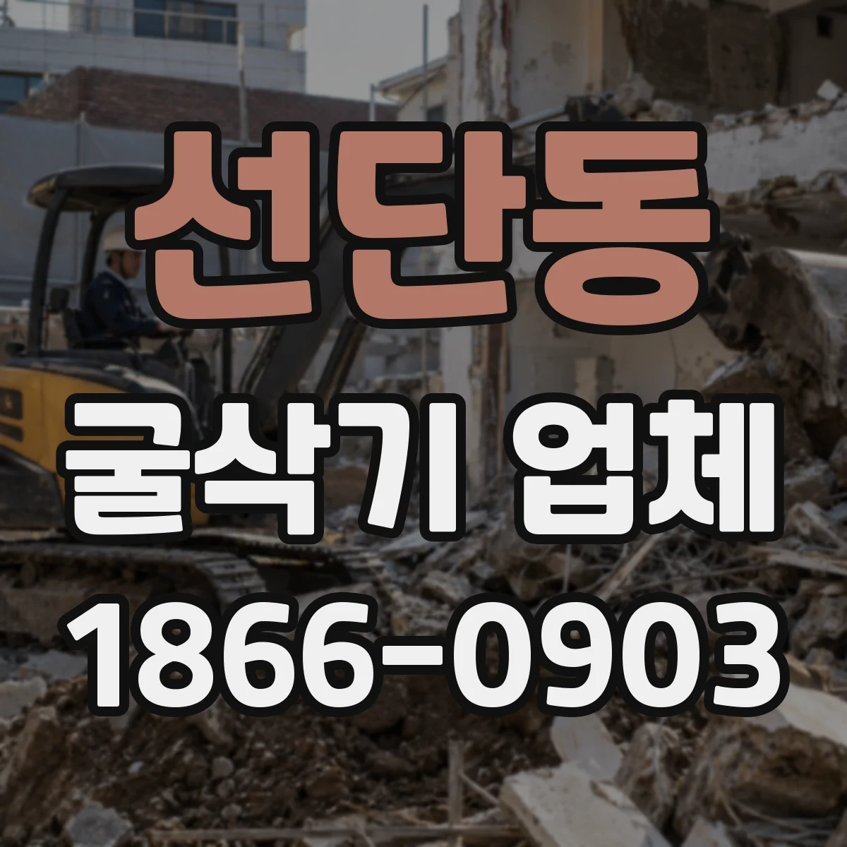 선단동 굴삭기 업체