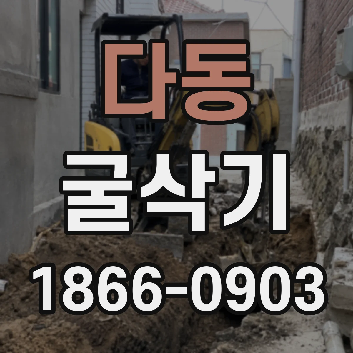 다동 굴삭기