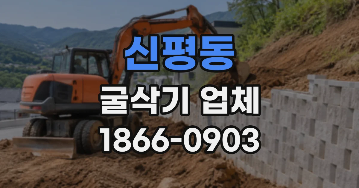 신평동 굴삭기업체