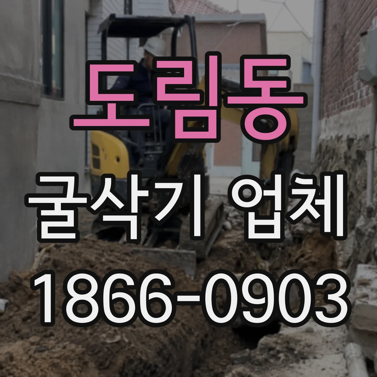 도림동 굴삭기 업체
