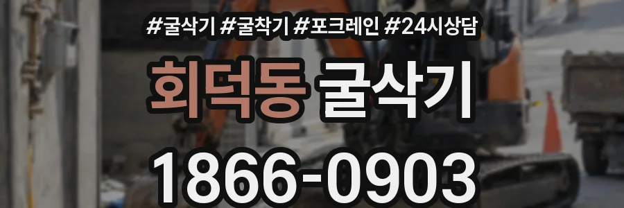 회덕동 굴삭기