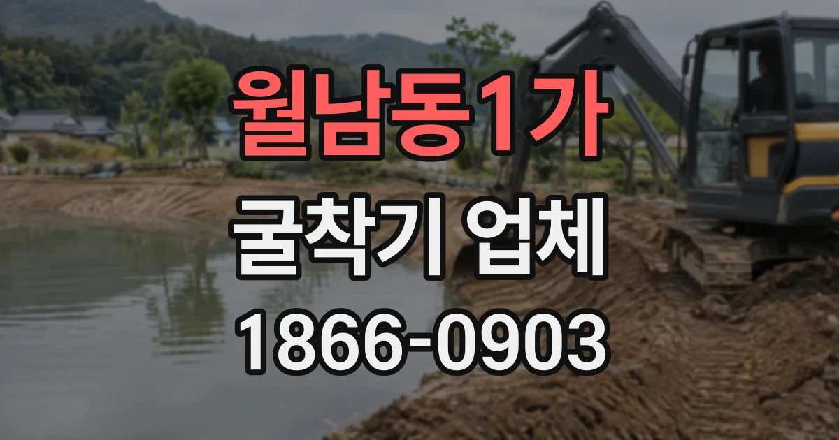 월남동1가 굴착기업체