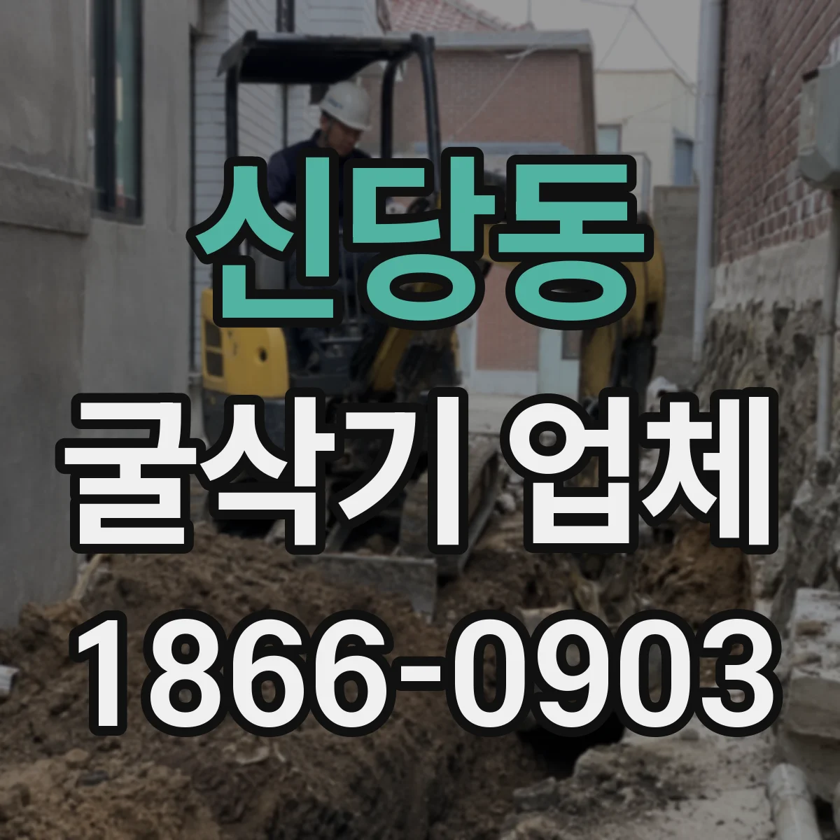 신당동 굴삭기 업체