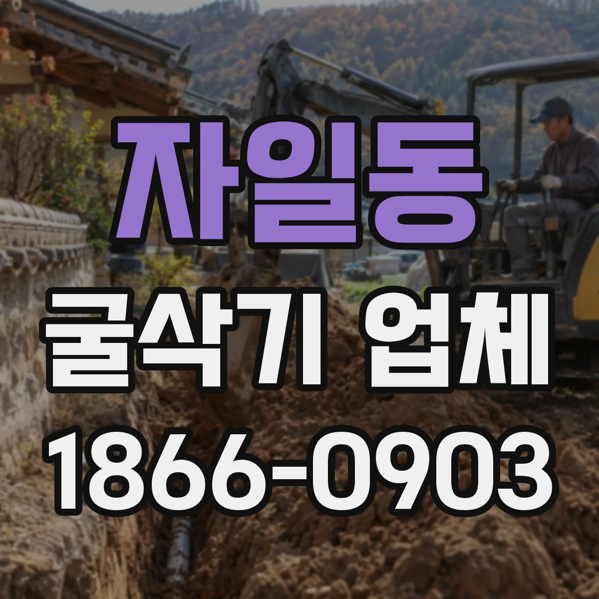 자일동 굴삭기 업체