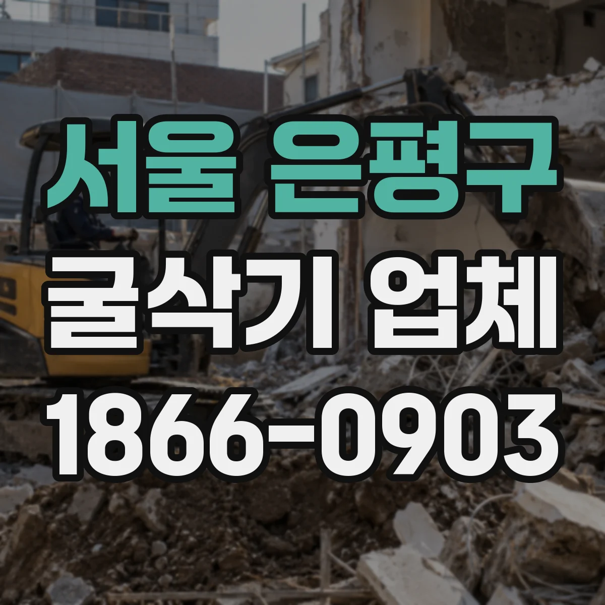 서울 은평구 굴삭기 업체